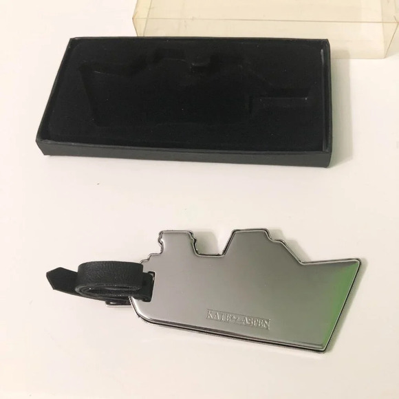 Kate Aspen Metal Luggage Name  Tag - Picture 6 of 14